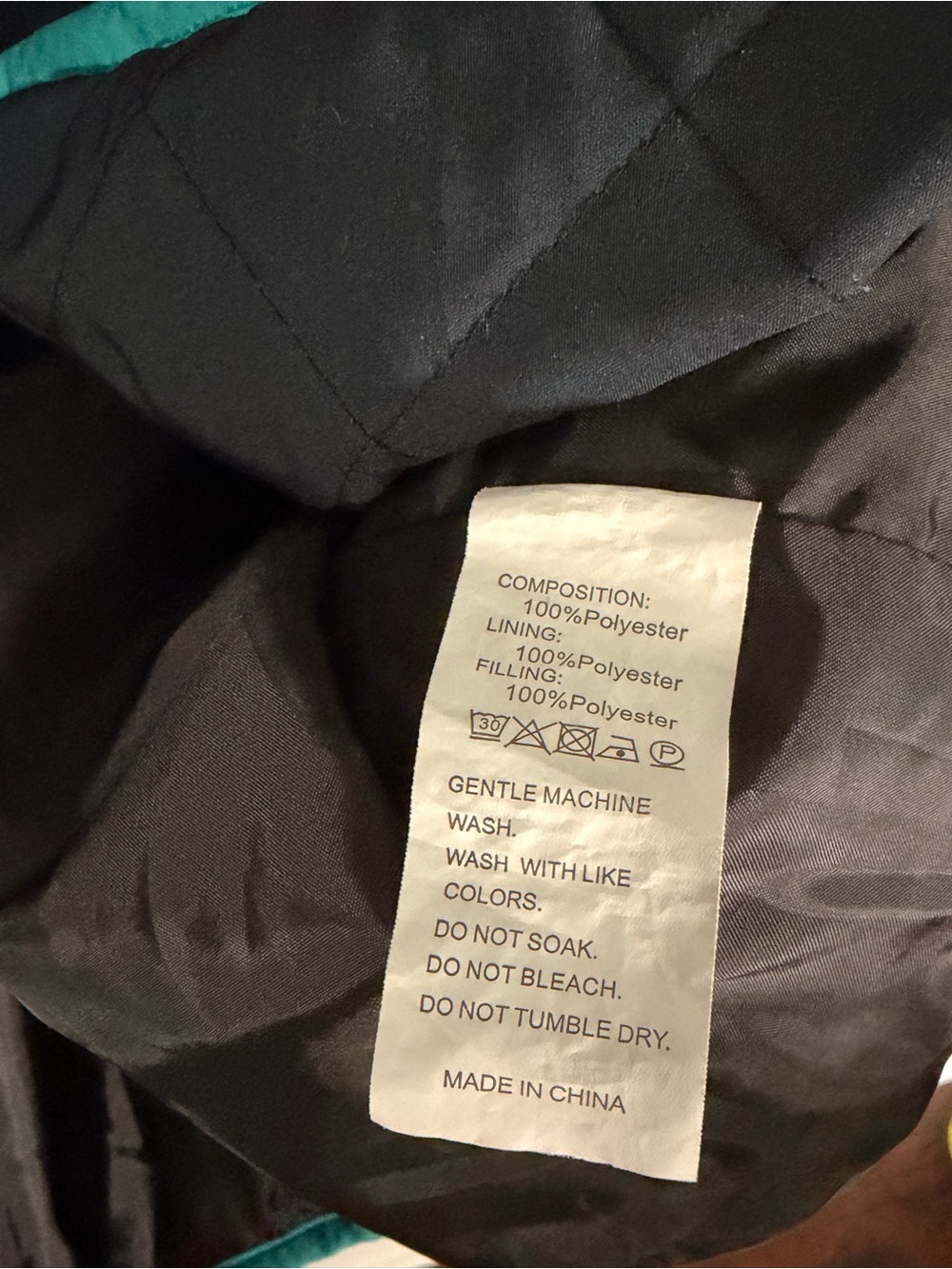 Quilted Colorblock Open-Front Jacket - Picture 6 of 6